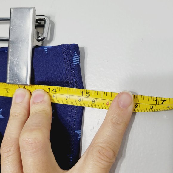 Fabletics | Womens Ultra Cool Athletic Work Out Leggings Dark Blue Star Print - Picture 8 of 9